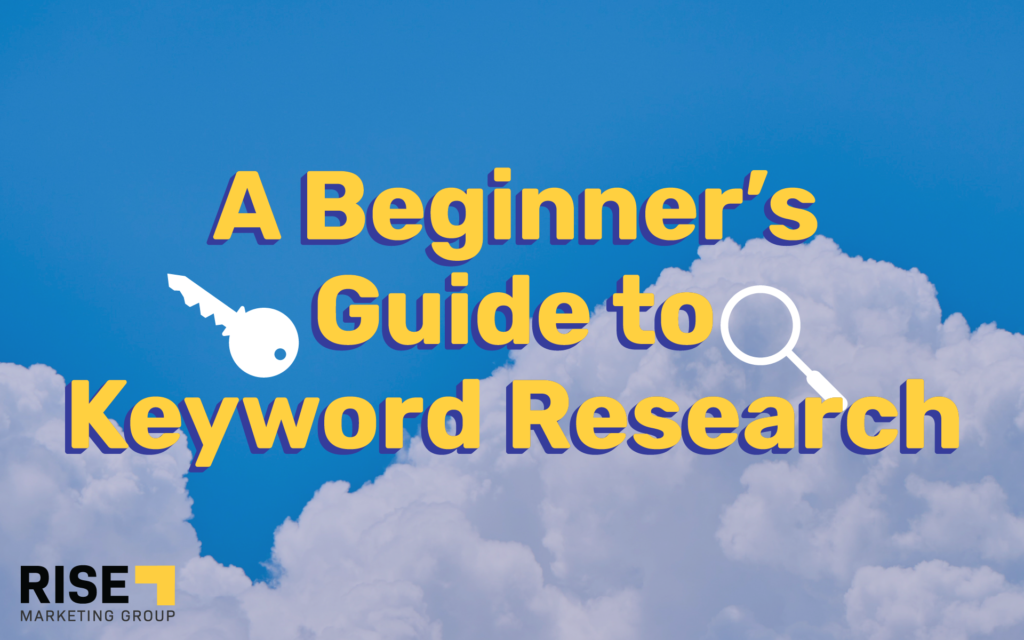 Keyword research for beginners