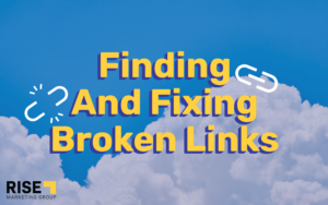Finding and Fixing Broken Links