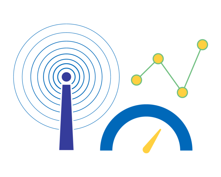 Graphic showing different signals and metrics